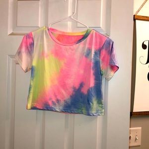 Tie Dye Crop Top